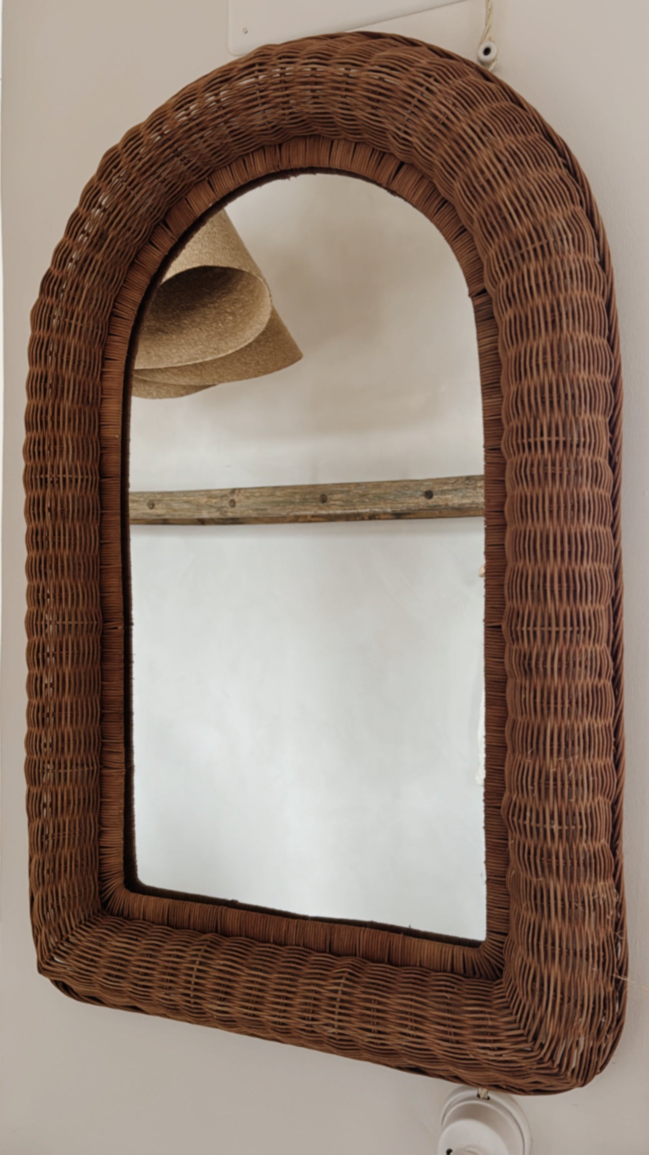 Specchio Rattan