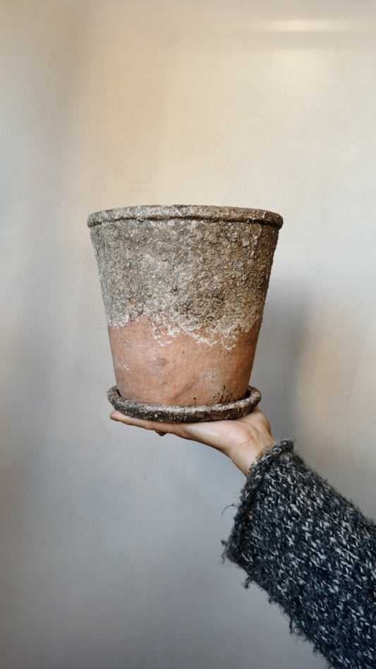 Vaso in Cemento Terracotta