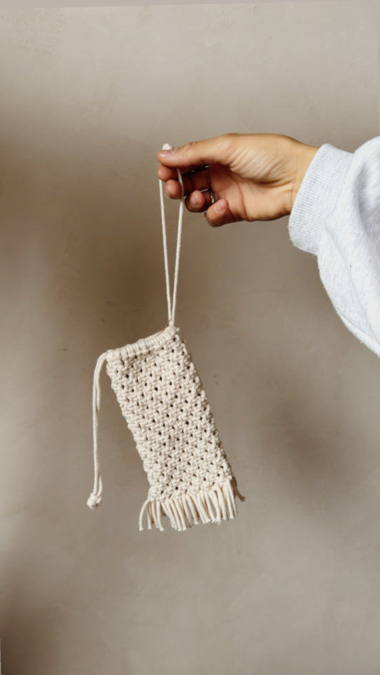 Custodia Occhiali Macramè