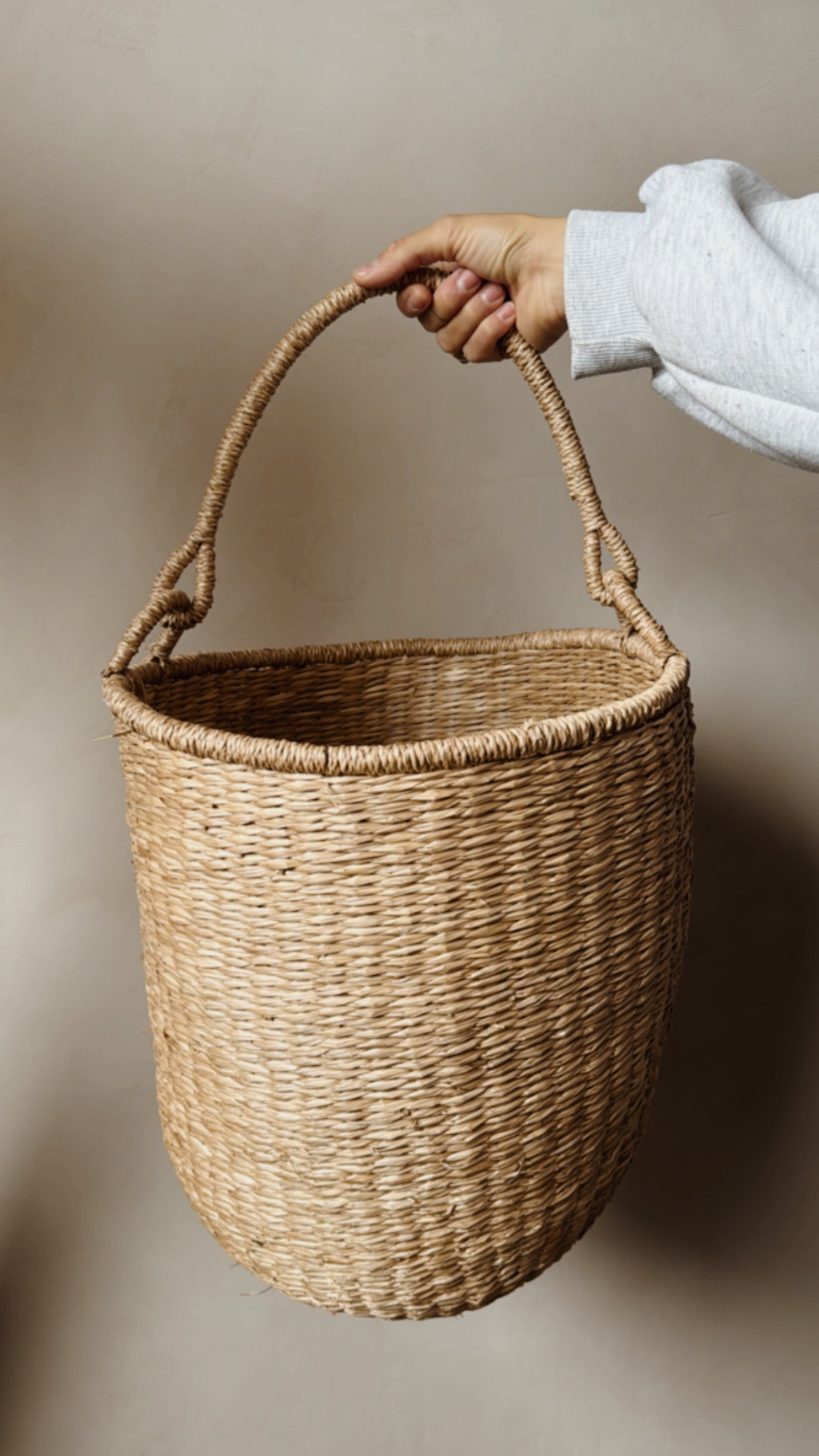 Cesto Seagrass con Manico