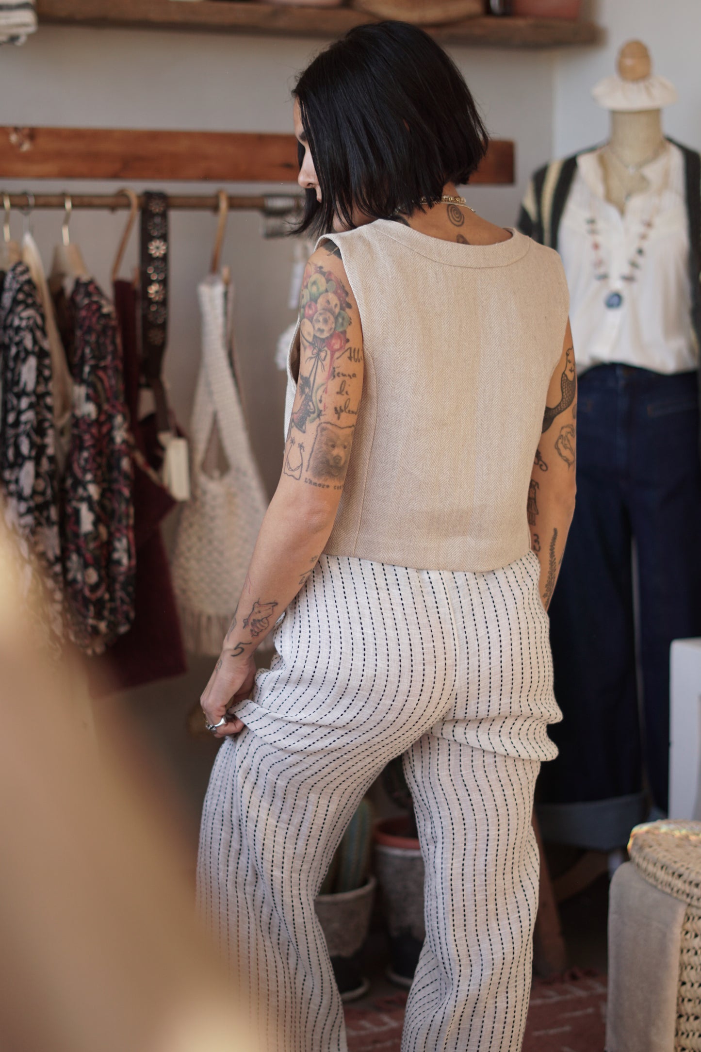 Pantalone Sartoriale Lino