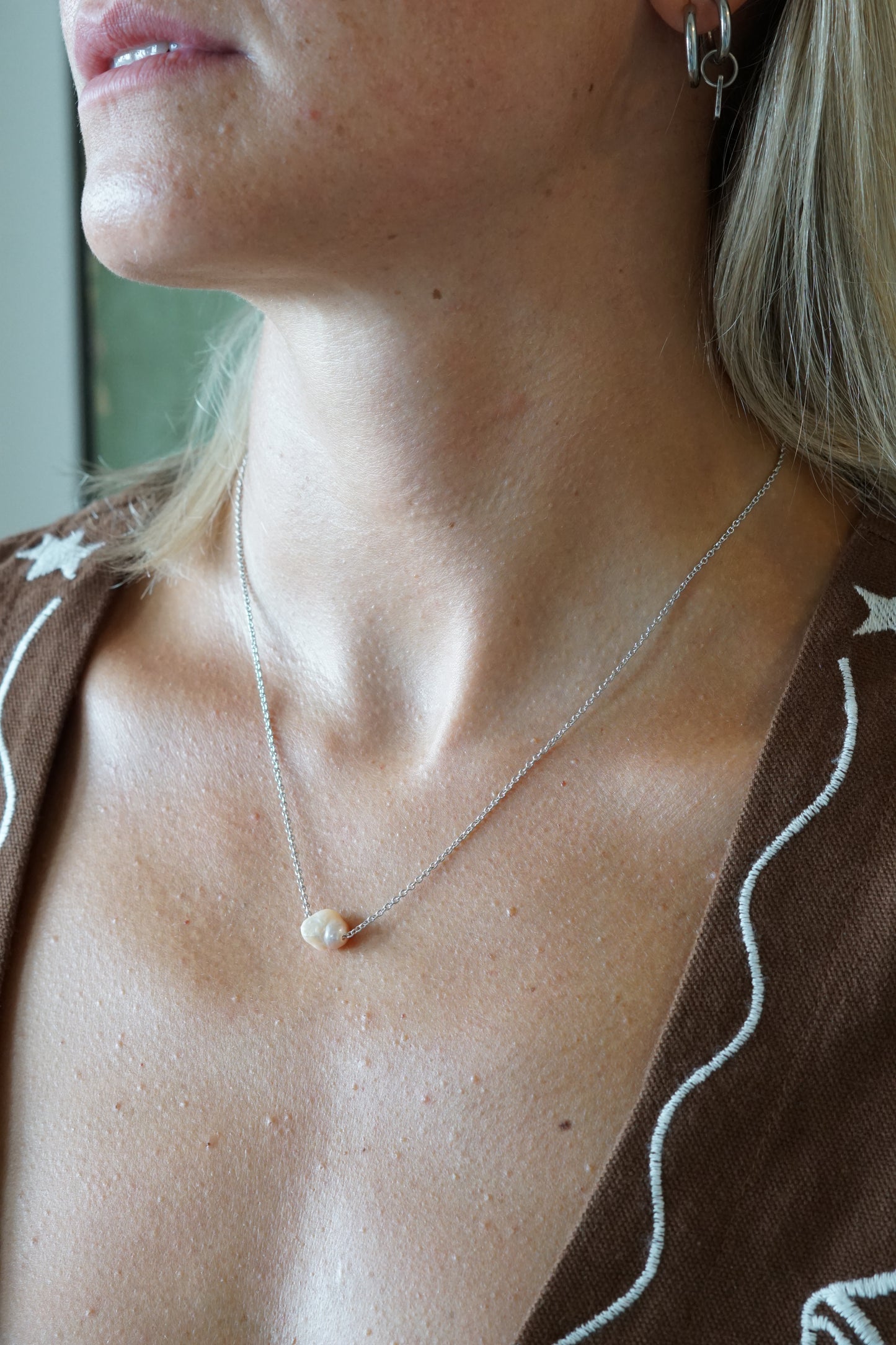Collana Perla Esile X Casa Pesa