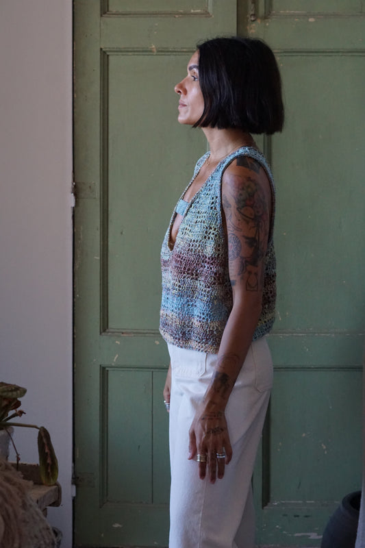 Top Cielo Multicolor