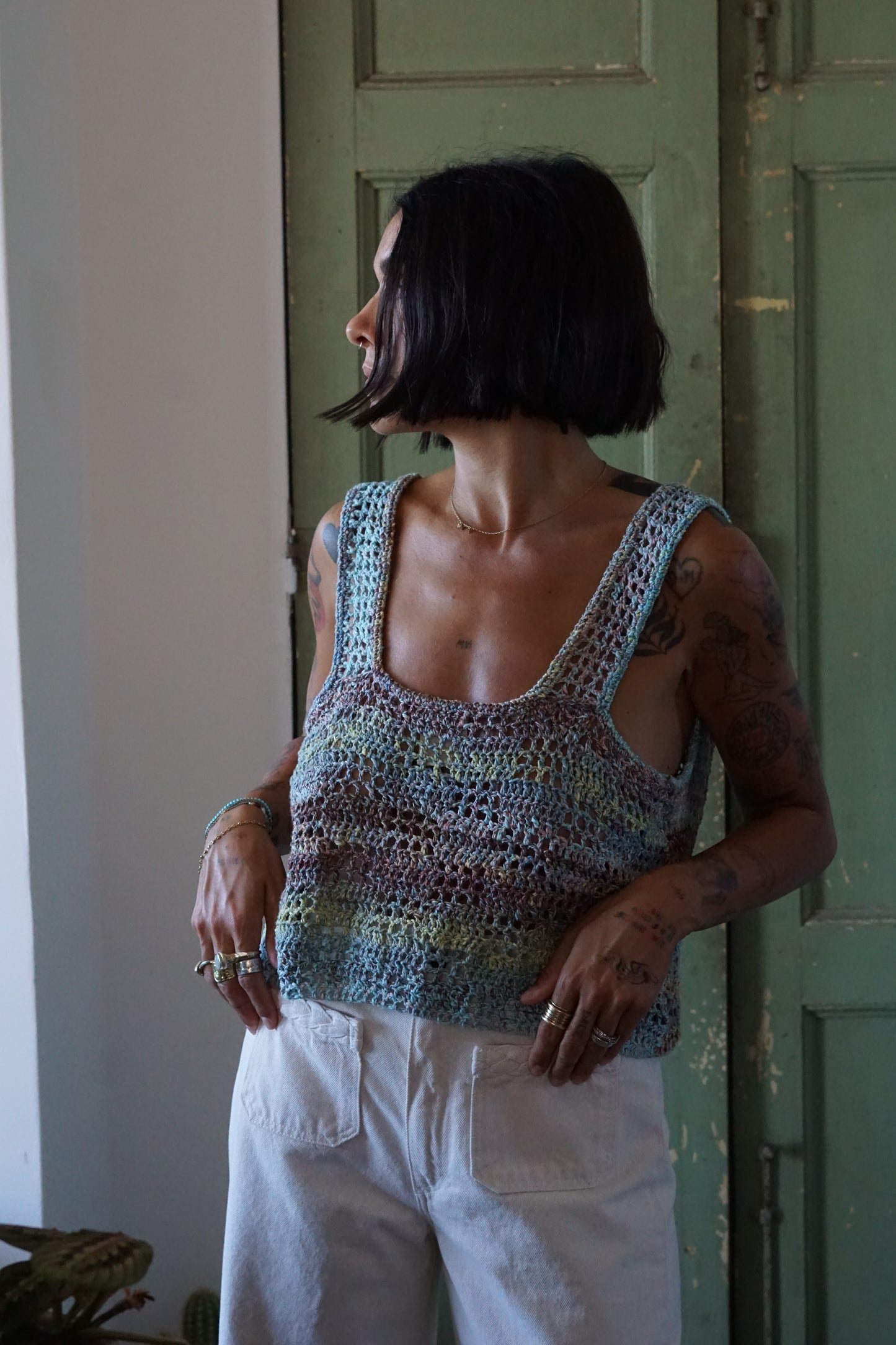 Top Cielo Multicolor