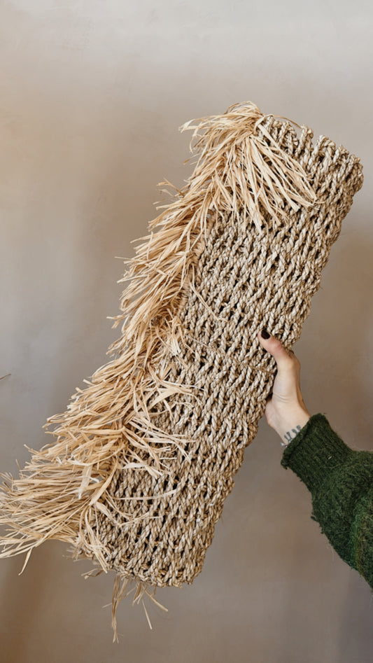 Stuoia Seagrass con Frange