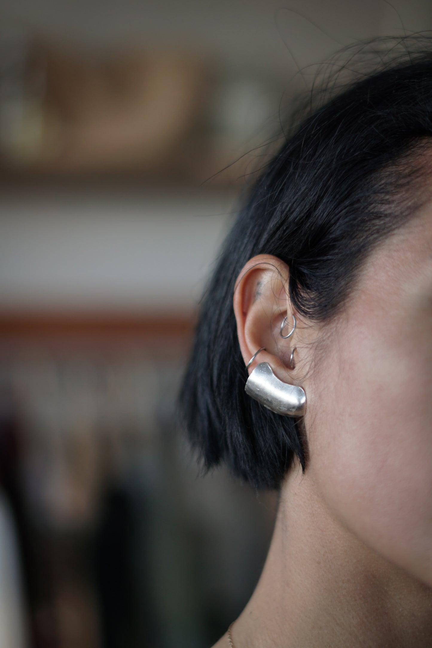 Orecchino Mono Lobo Esile X Casa Pesa