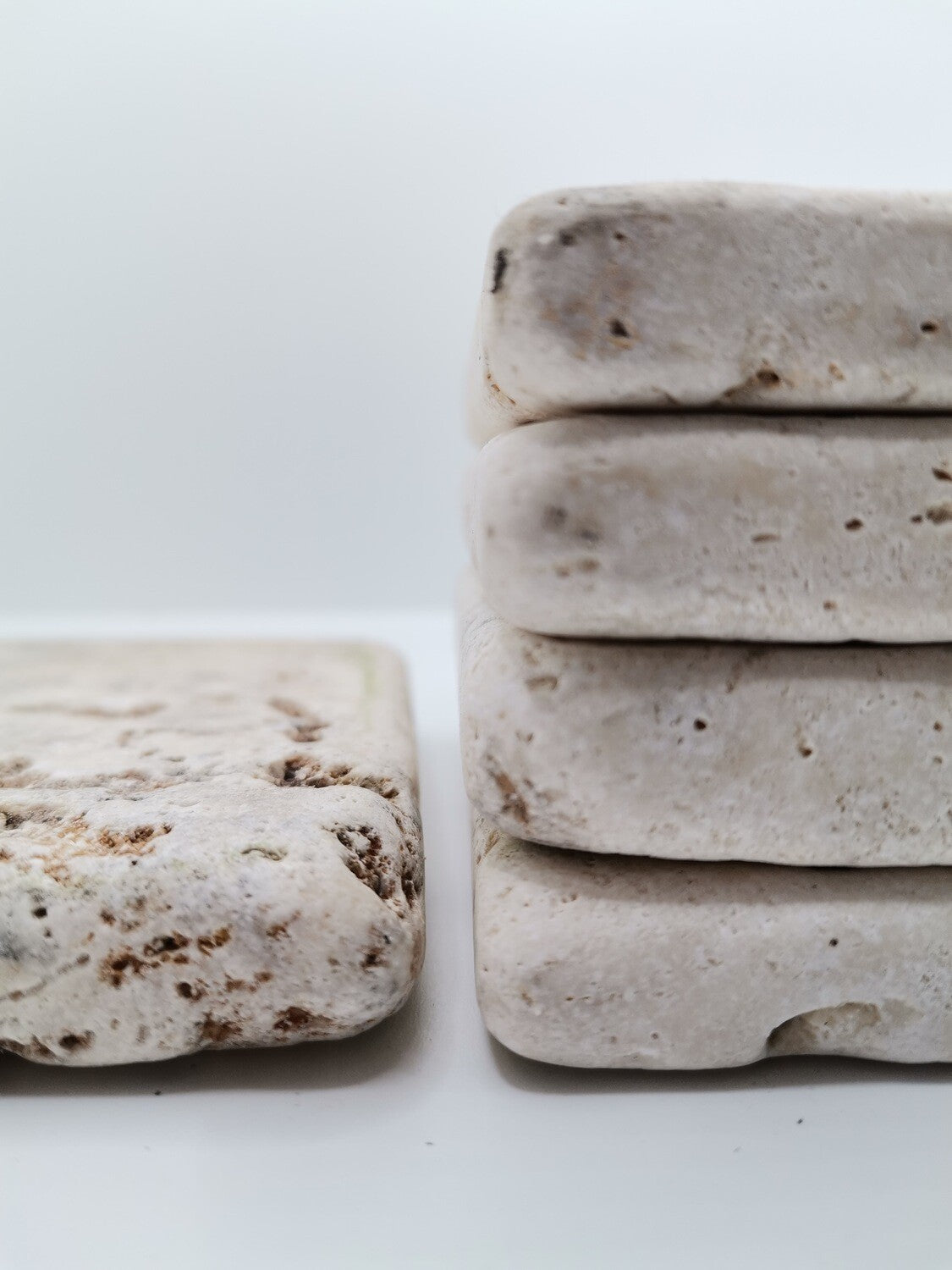 Travertine Incense Holder Plate