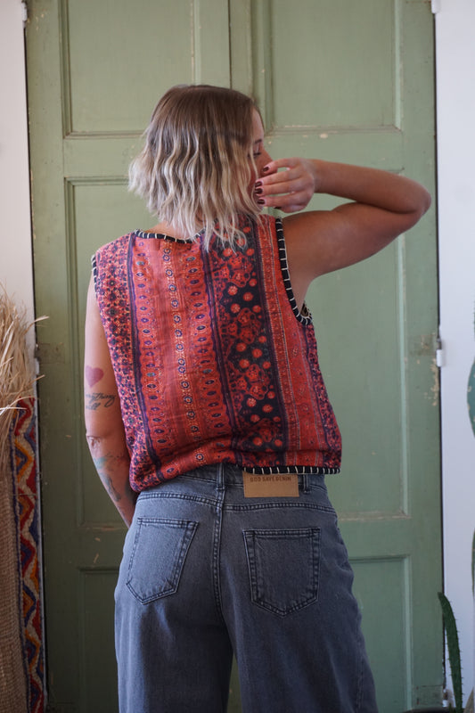 Pantagonna Gemma Denim Grigio