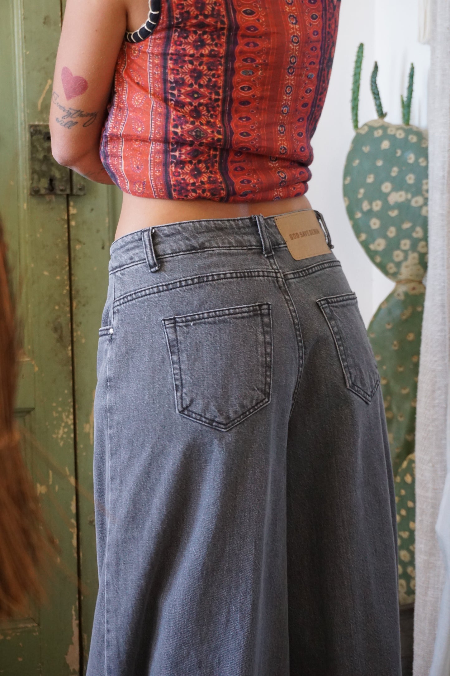 Pantagonna Gemma Denim Grigio