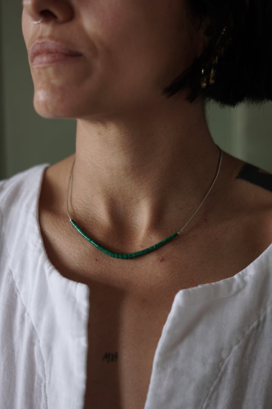 Collana Malachite Navajo