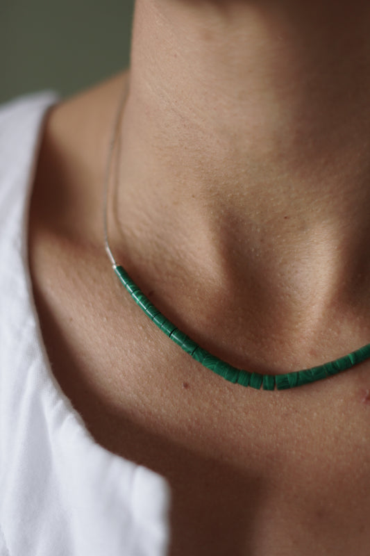 Collana Malachite Navajo