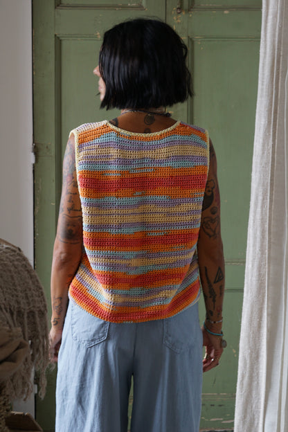 Gilet multicolor
