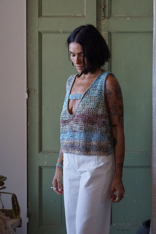 Top Cielo Multicolor
